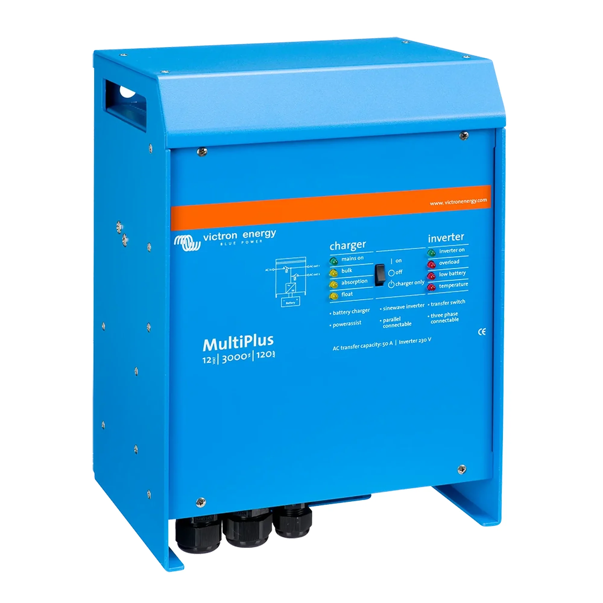 Victron MultiPlus Inverter/Charger 12V 3000VA 120A