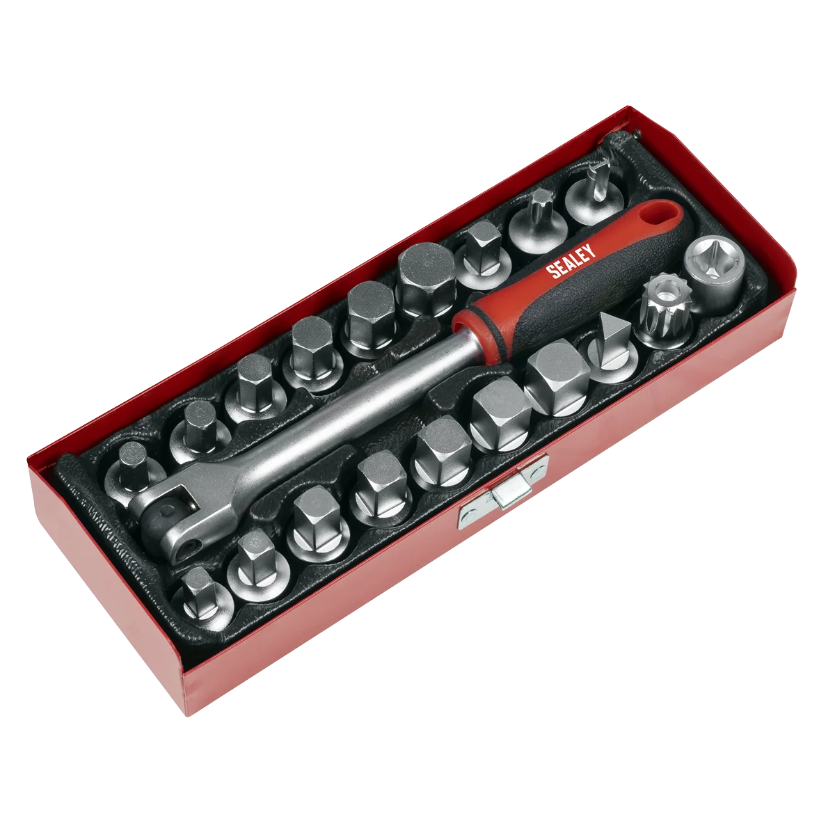 Sealey Oil Drain Plug Key Set 20 Piece 3/8"Sq Drive