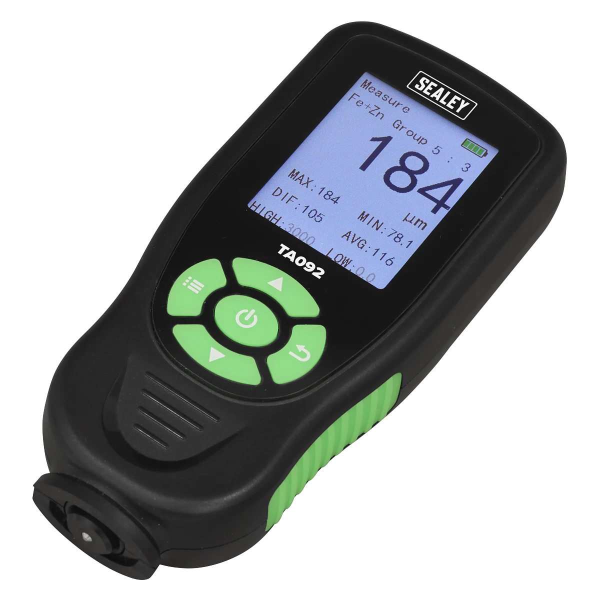 Sealey Rechargeable Paint Thickness Gauge TA092 0-3000µm