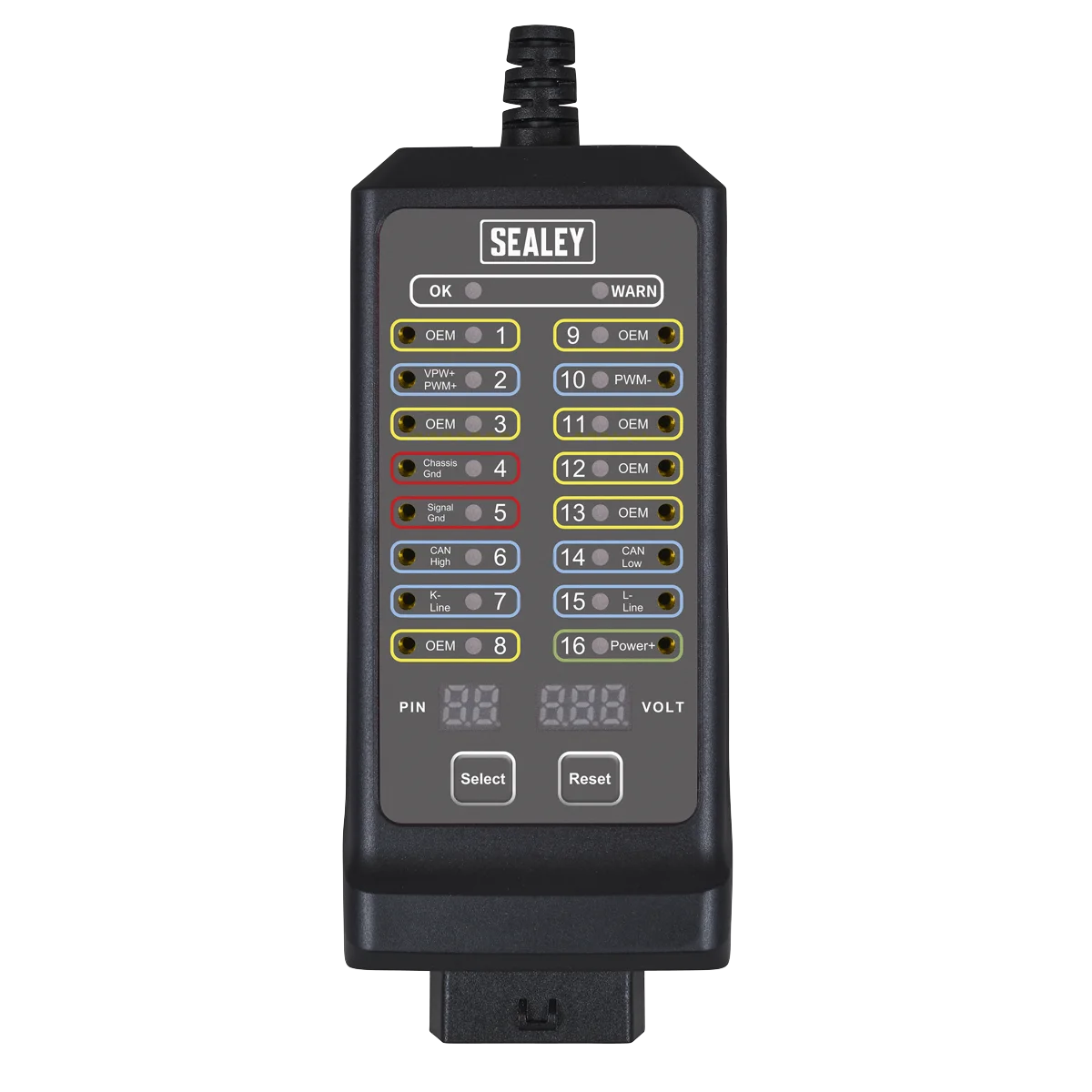 Sealey OBD Breakout Box 16-Pin 12V/24V VS8813