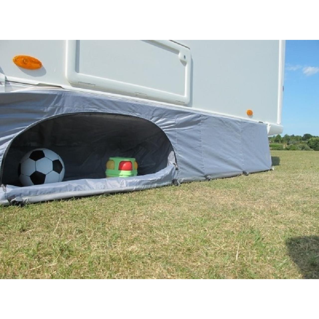 Dometic Pro Organiser Caravan Draught Skirt With Storage Pockets 6M & Motorhome