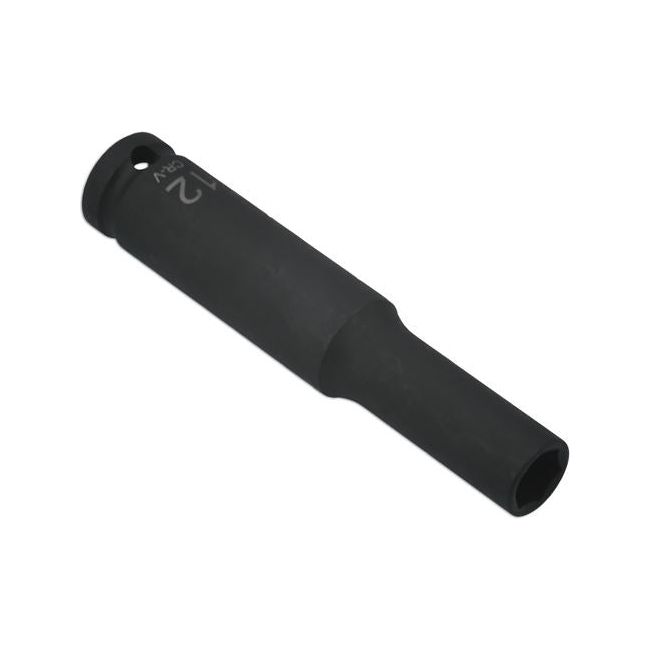 Laser Extra Deep Impact Socket 1/2"D 12mm 7761