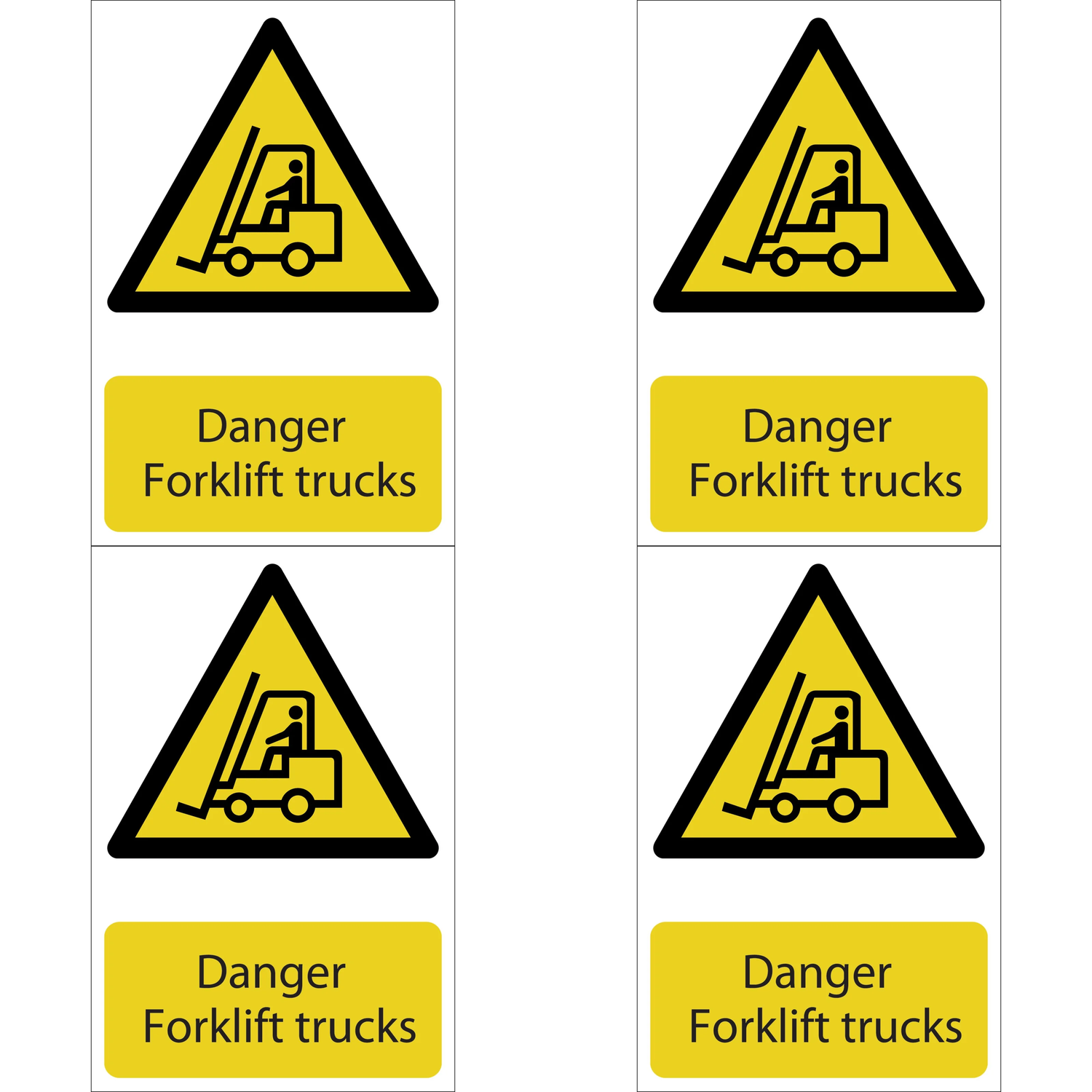 Draper Danger Forklift Trucks - SS24