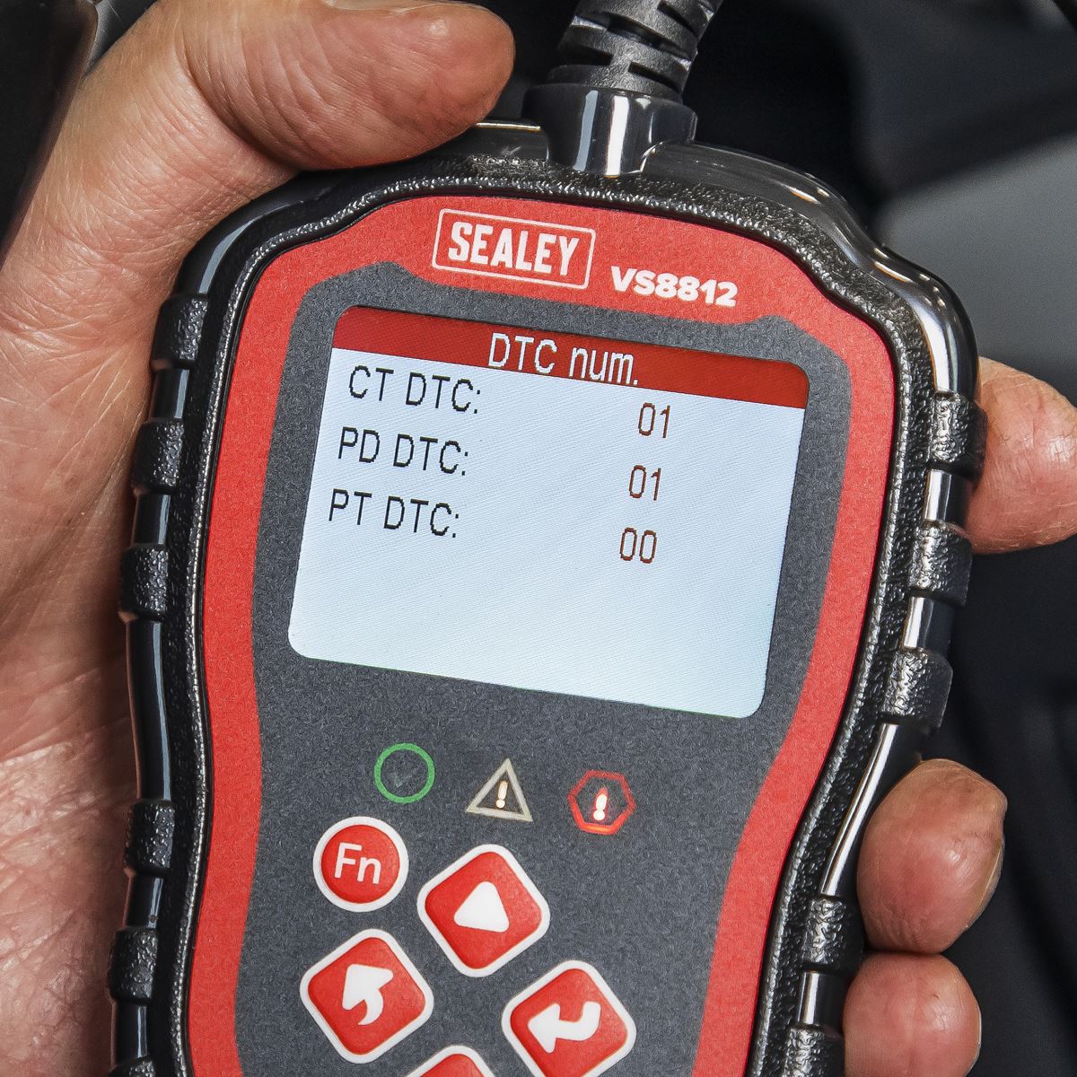 Sealey EOBD OBDII Code Reader Live Data Colour Screen MIL Light Reset