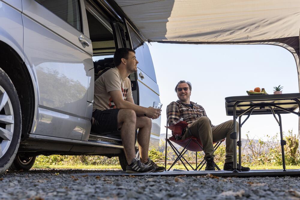 Vango Sunlight Air - Awning/Canopy for Campervans Low Cloud Grey