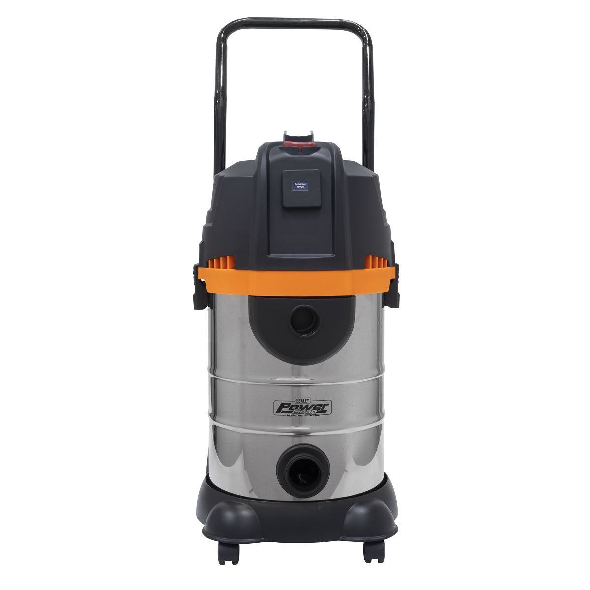 Sealey Vacuum Cleaner Cyclone Wet & Dry 30L Double Stage 1200W/230V PC300BL
