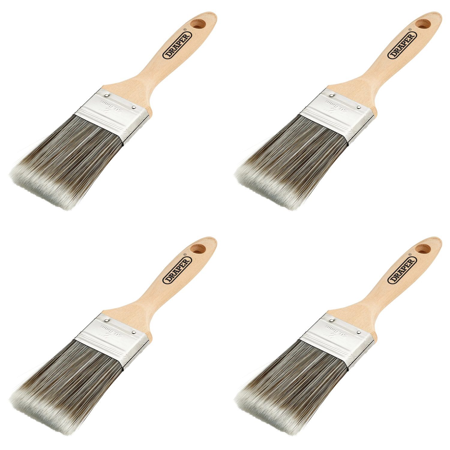 Draper Paint Brush with Wood handle 1-3"