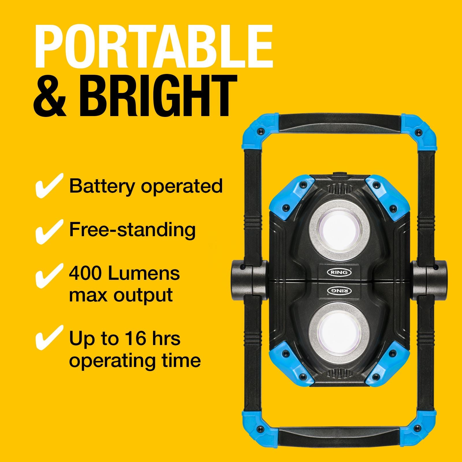 Ring RWL400 RWL400 Battery-operated floodlight