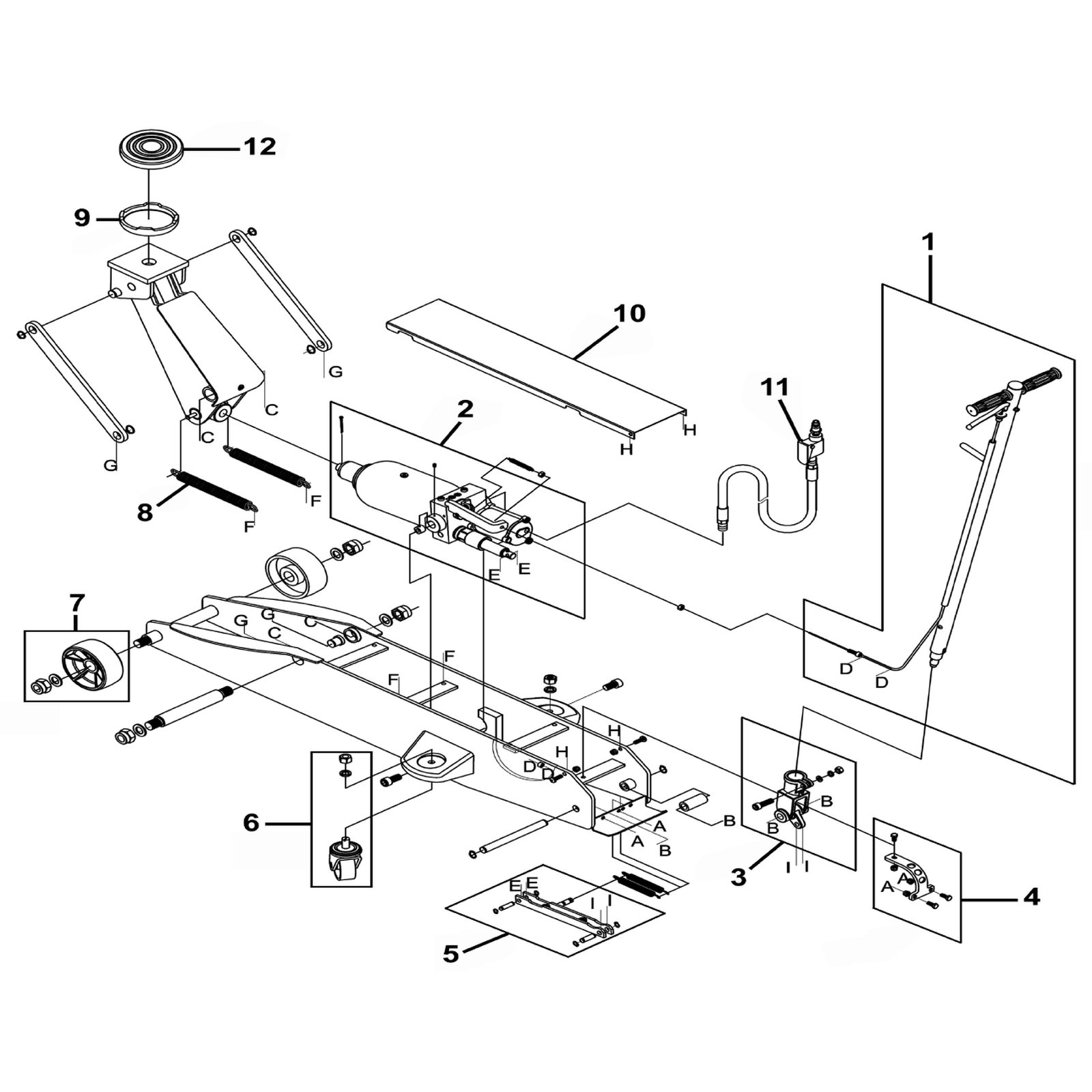 Sealey Pump Assembly 6001A-02