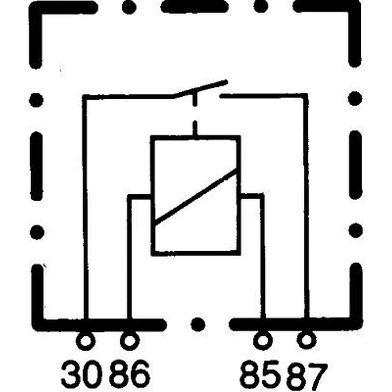 Hella Main Power Relay 4RA 003 437-121
