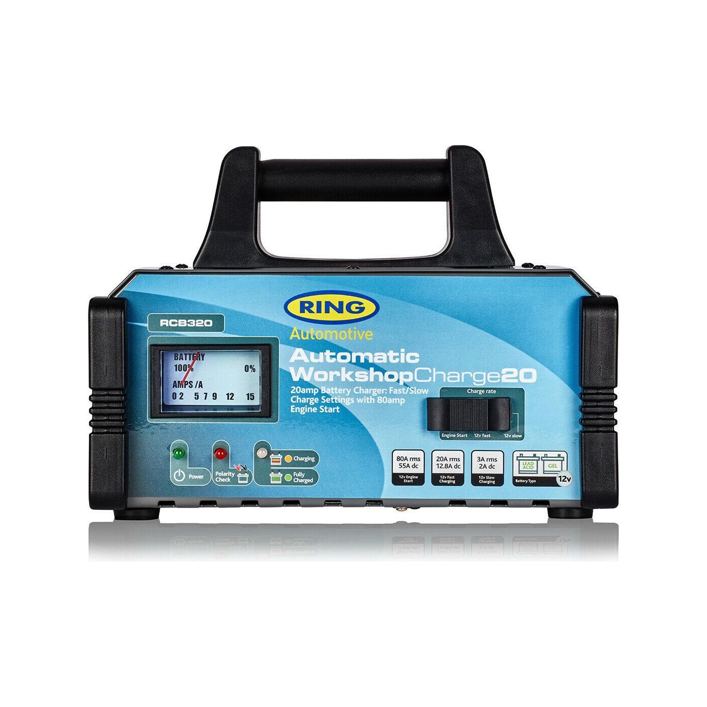 Ring RCB320 20A Jump starter and Battery Charger