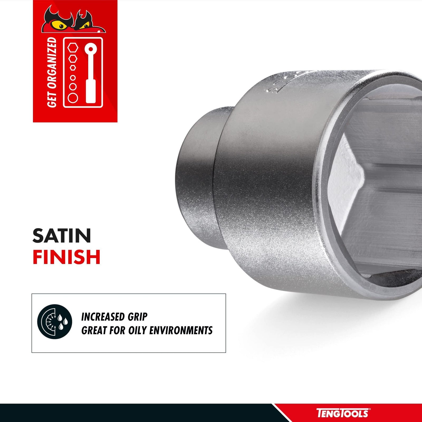 Teng Tools 3/4" Socket 6 pt Metric 19mm