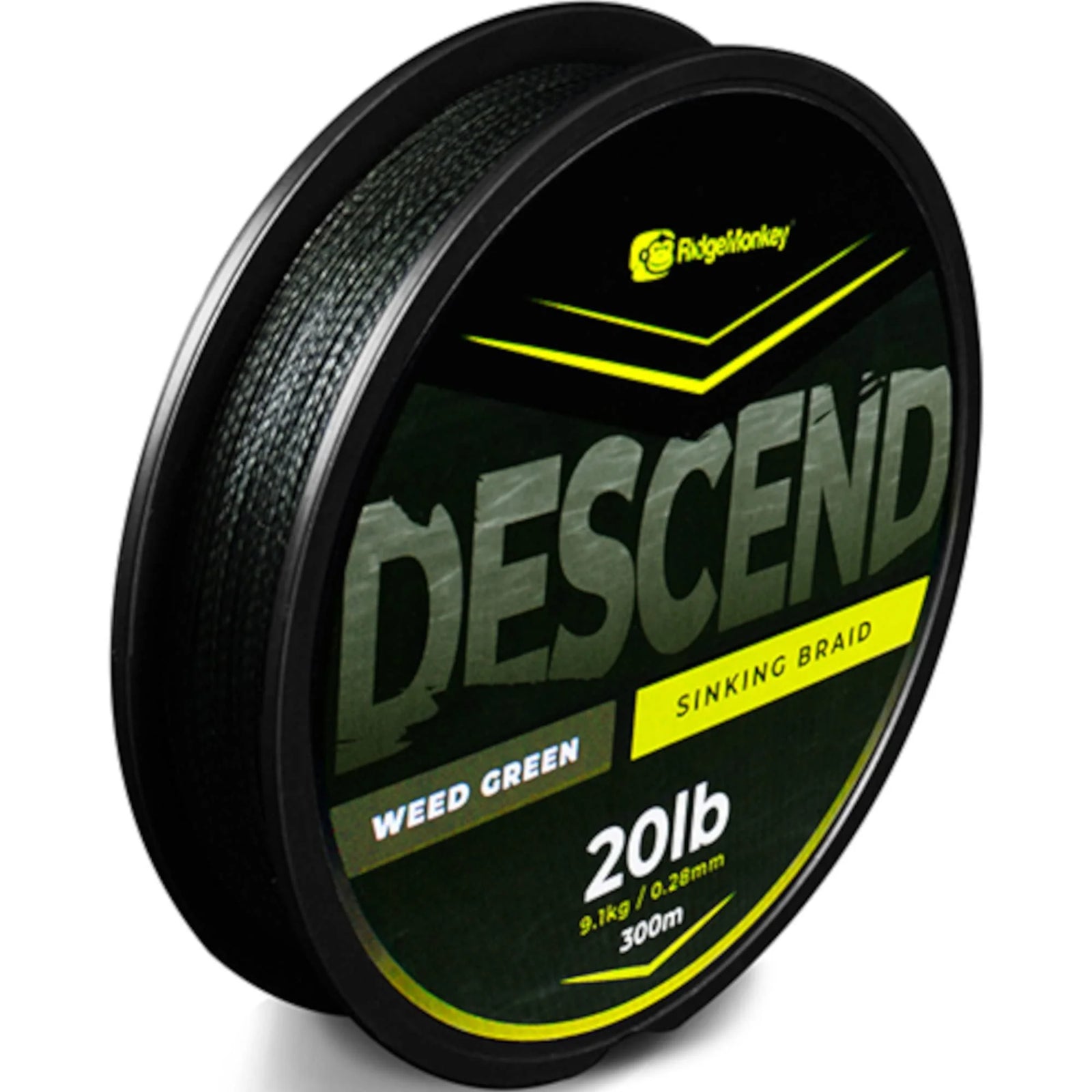 RidgeMonkey Descend Sinking Braid 0.28mm/20lb 300m - RMT329
