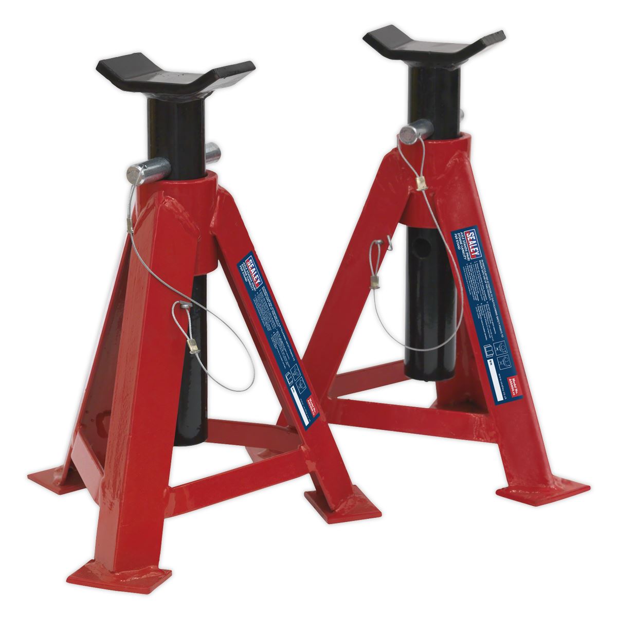 Sealey AXLe Stands (Pair) 5tonne Capacity per Stand AS5000