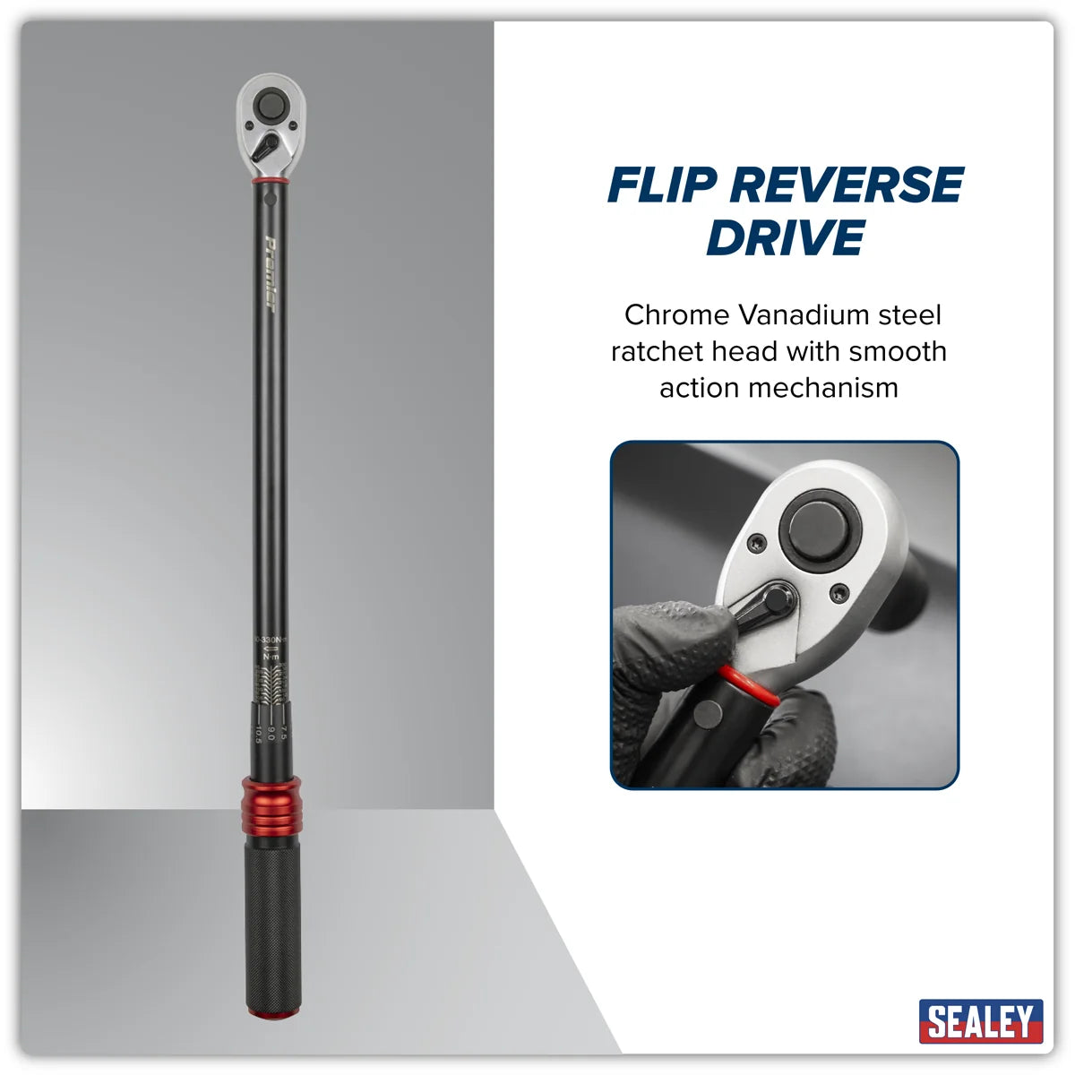 Sealey Torque Wrench Set 1/2" Drive 60-330Nm 8 Piece