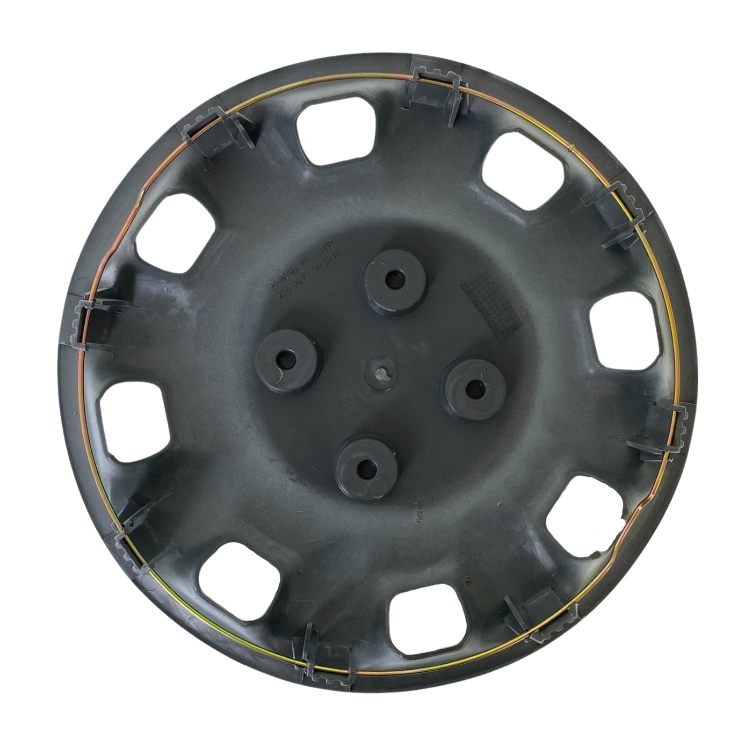Milenco 333W White 13" Wheel Trims (Pair) – Fits 13-inch Caravan Wheels