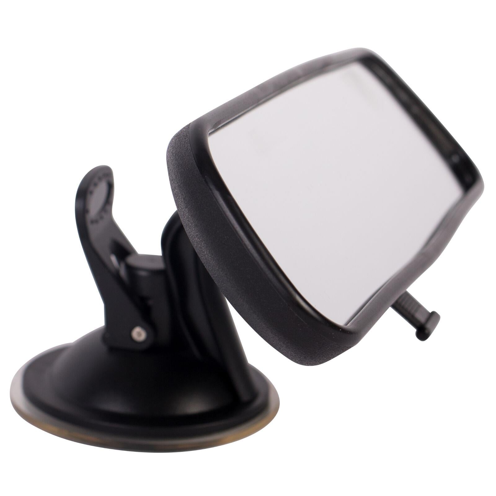 Dipping Interior Wide Angle Rear View Mirror Suction Learner Instructor 21x5cm