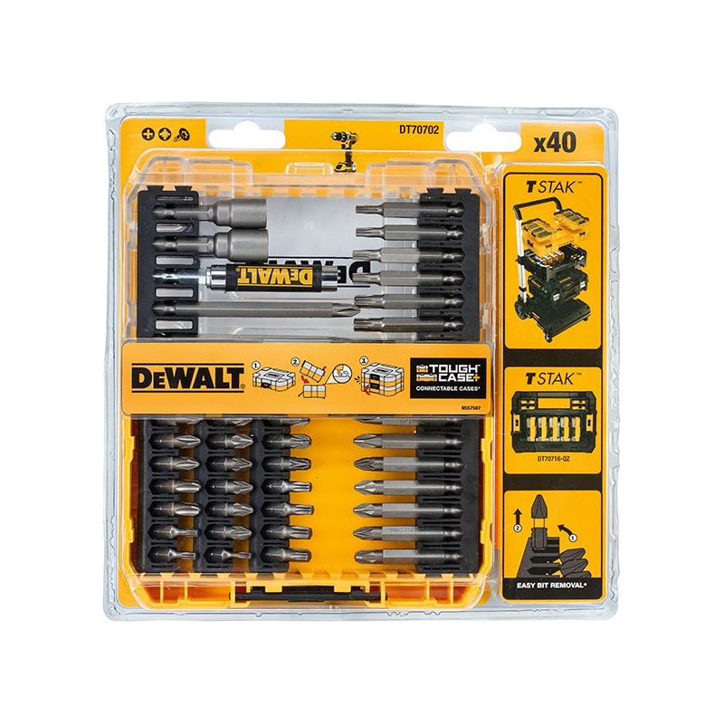 Dewalt Power Tools DT70702 Screwdriving Set, 40 Piece
