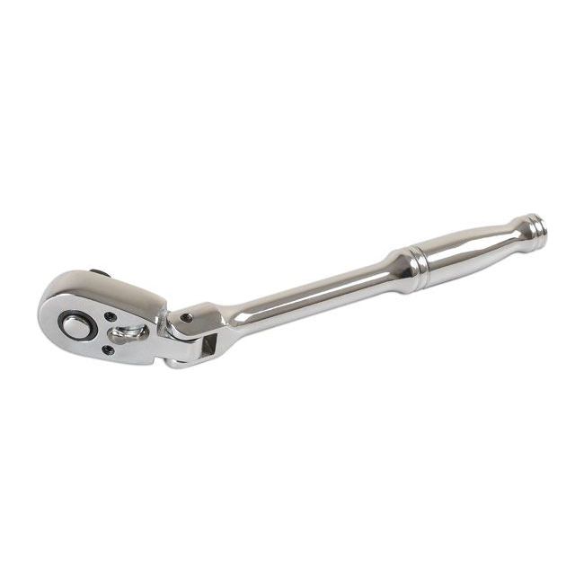Laser Extra Long Flexi-Head Ratchet 1/4"D 6393