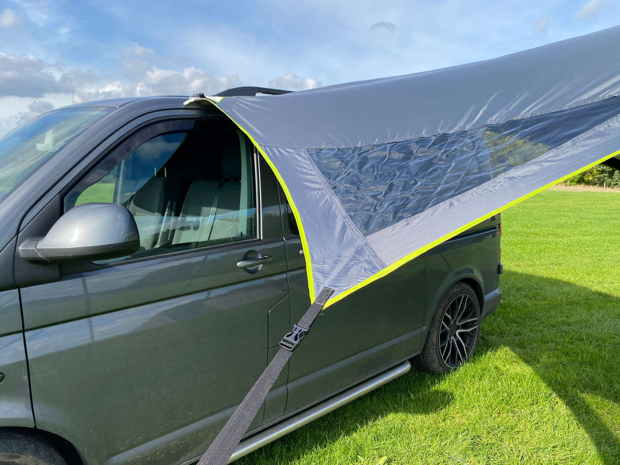 Olpro Modern Shade Canopy (Charcoal & Lime)