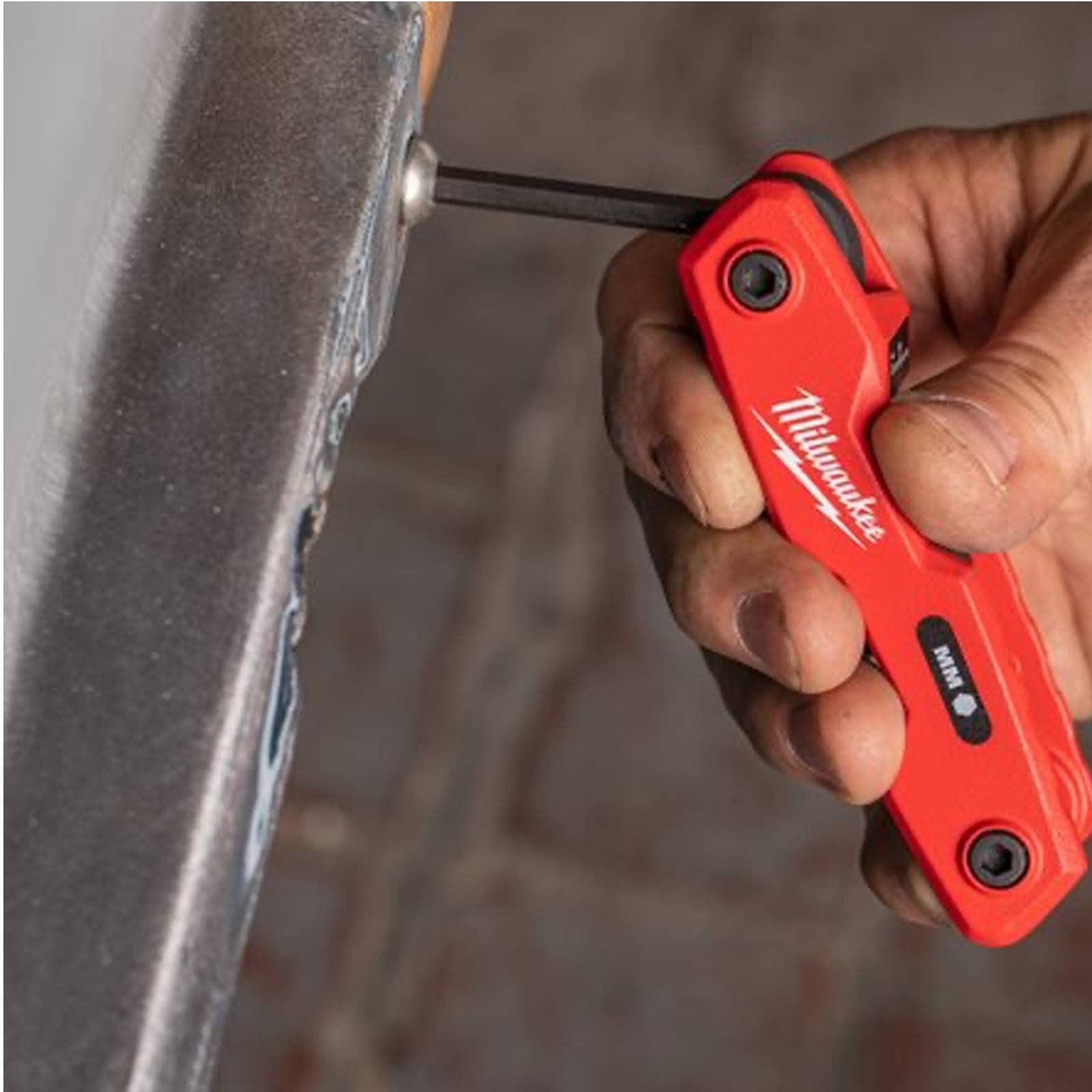 Milwaukee 8Pc Metric Folding Hex Key Set 4932480978