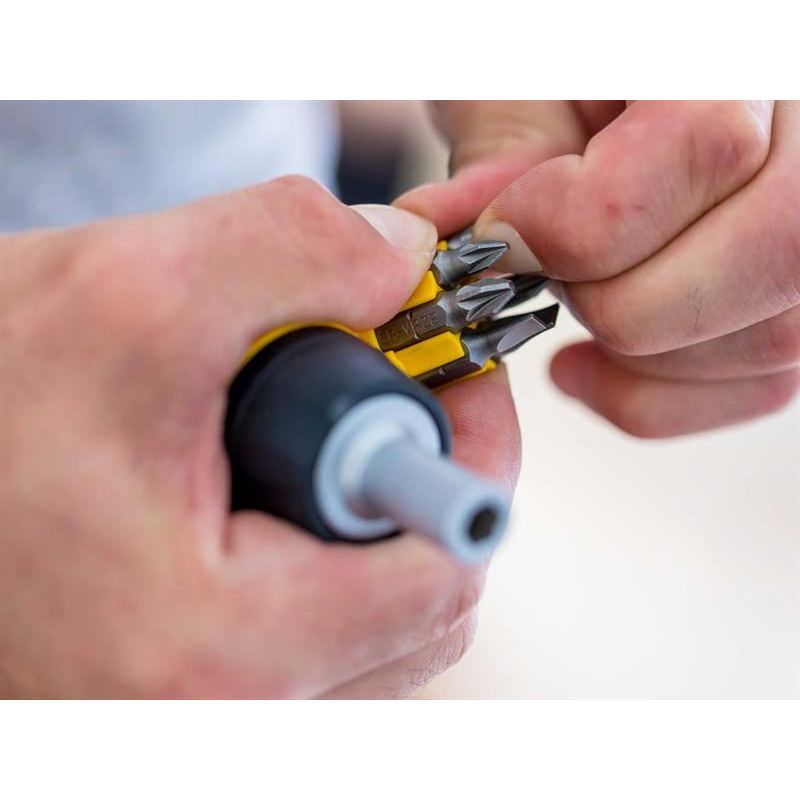 Stanley® Hand Tools Multibit Ratchet Stubby & Bits