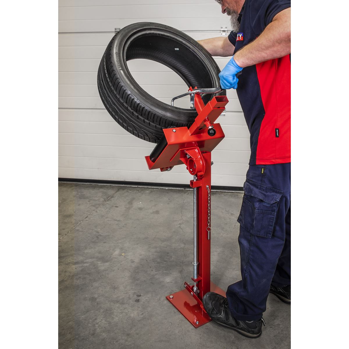 Sealey Tyre Spreader with Stand Manual TC970