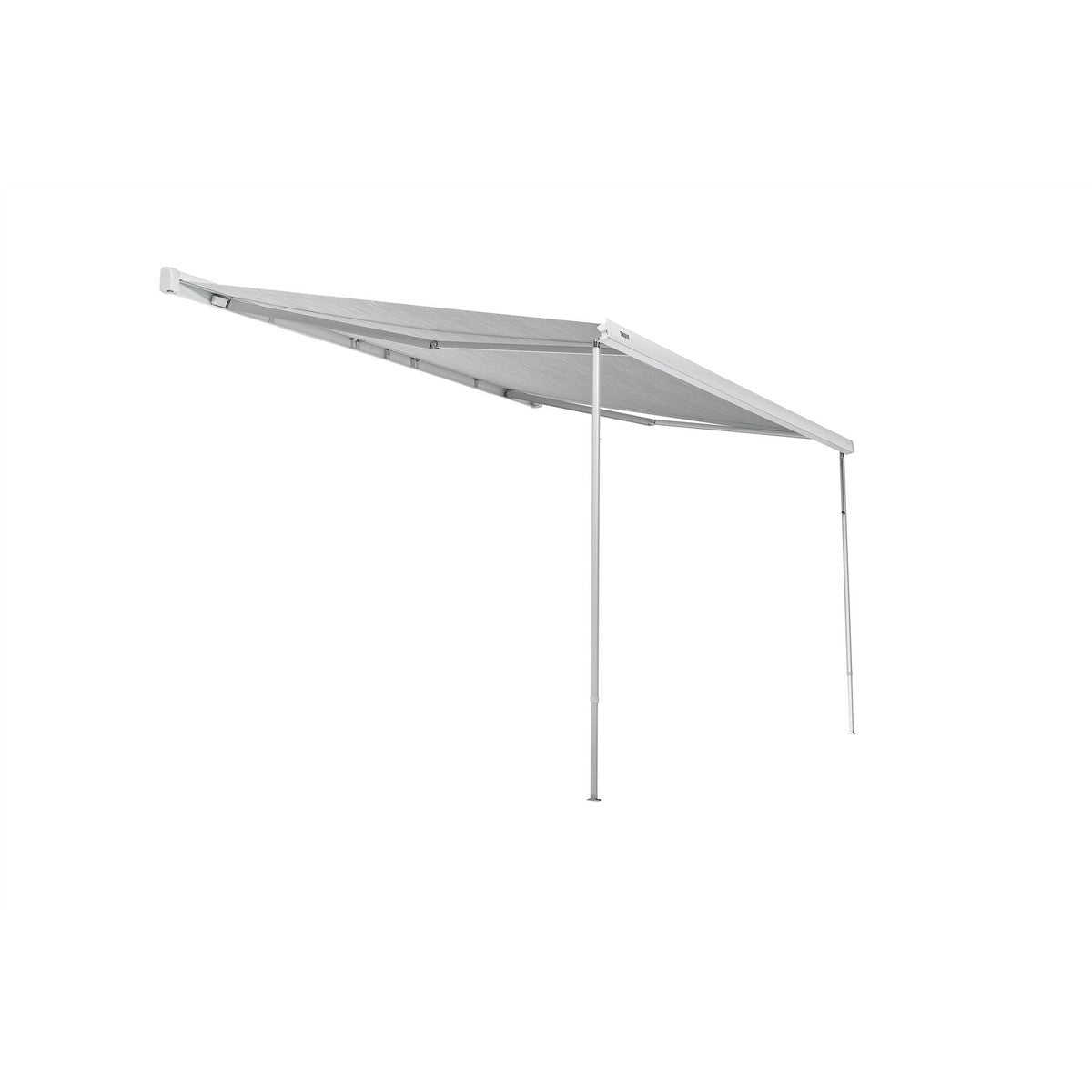 Thule 4200 4.50x2.00m Wall Awning White with Fabric Finish Mystic Grey