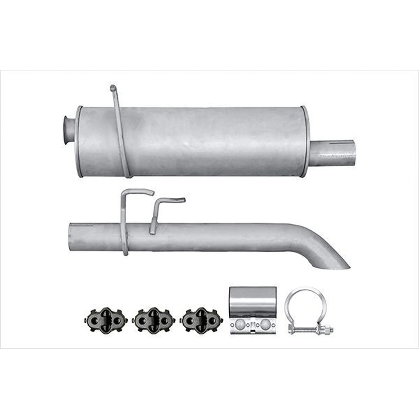 Hella End Silencer Rear 8LD 366 034-111