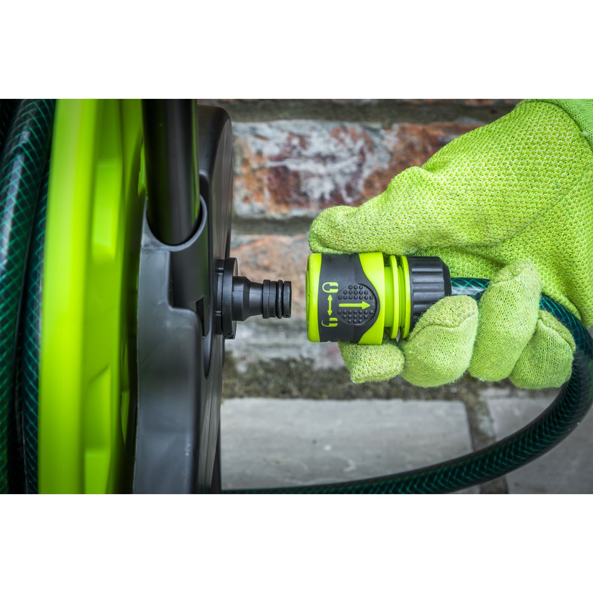Sealey Deluxe Hose Nozzle & Connector Set 4pc JS9611