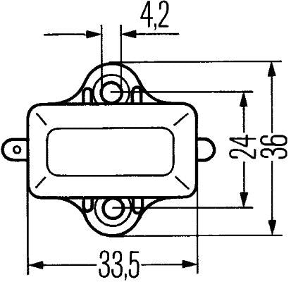 Hella Switch, stop light 6DD 001 551-187