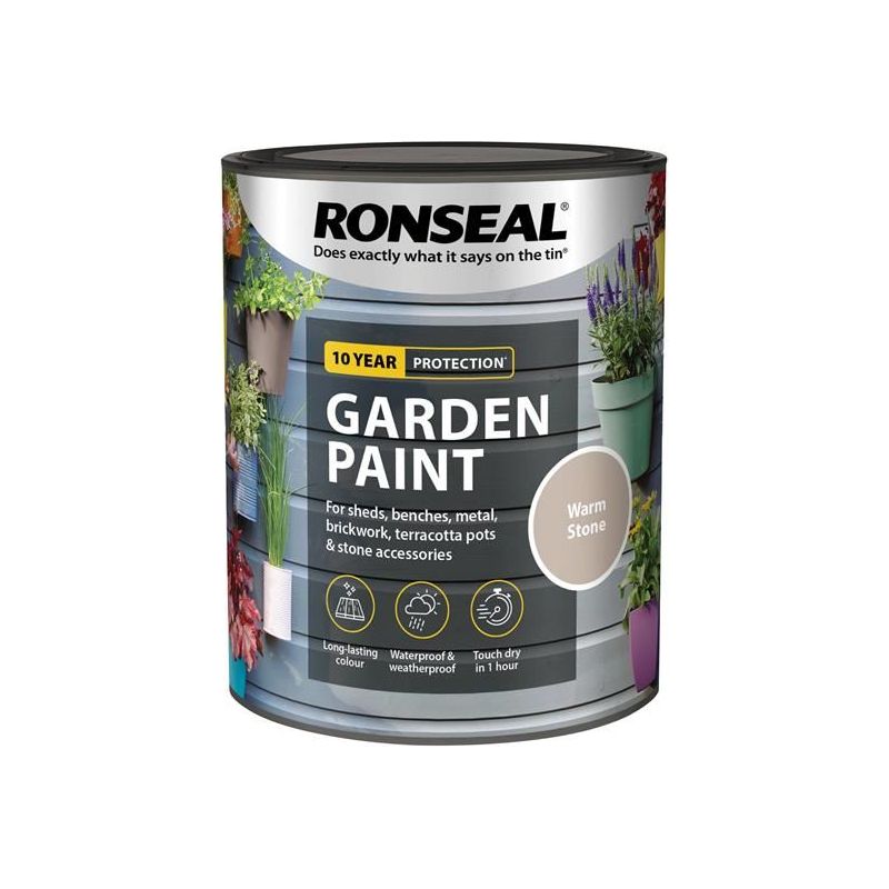 Ronseal Garden Paint Warm Stone 750ml