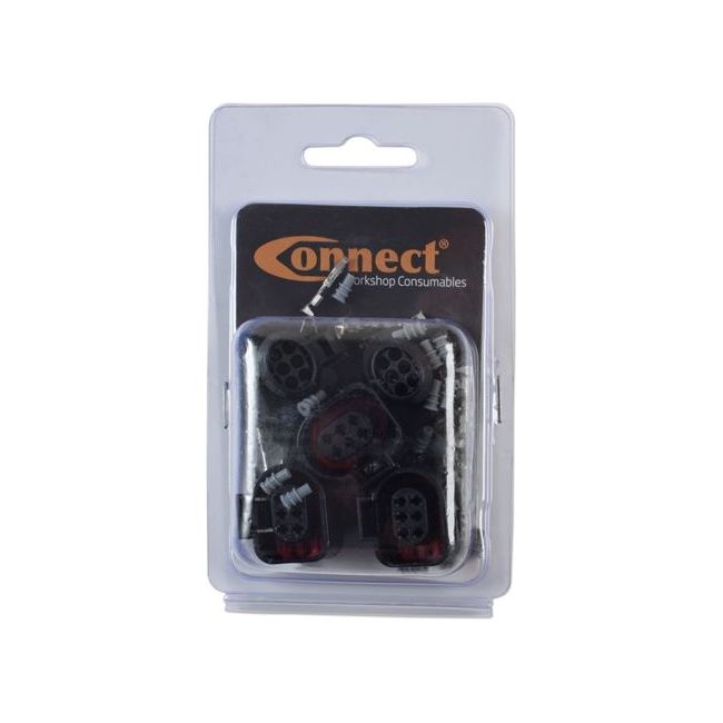 Connect for VW Group Electrical Female Connectors 1.5mm 6 Pin Kit 65pc 37371