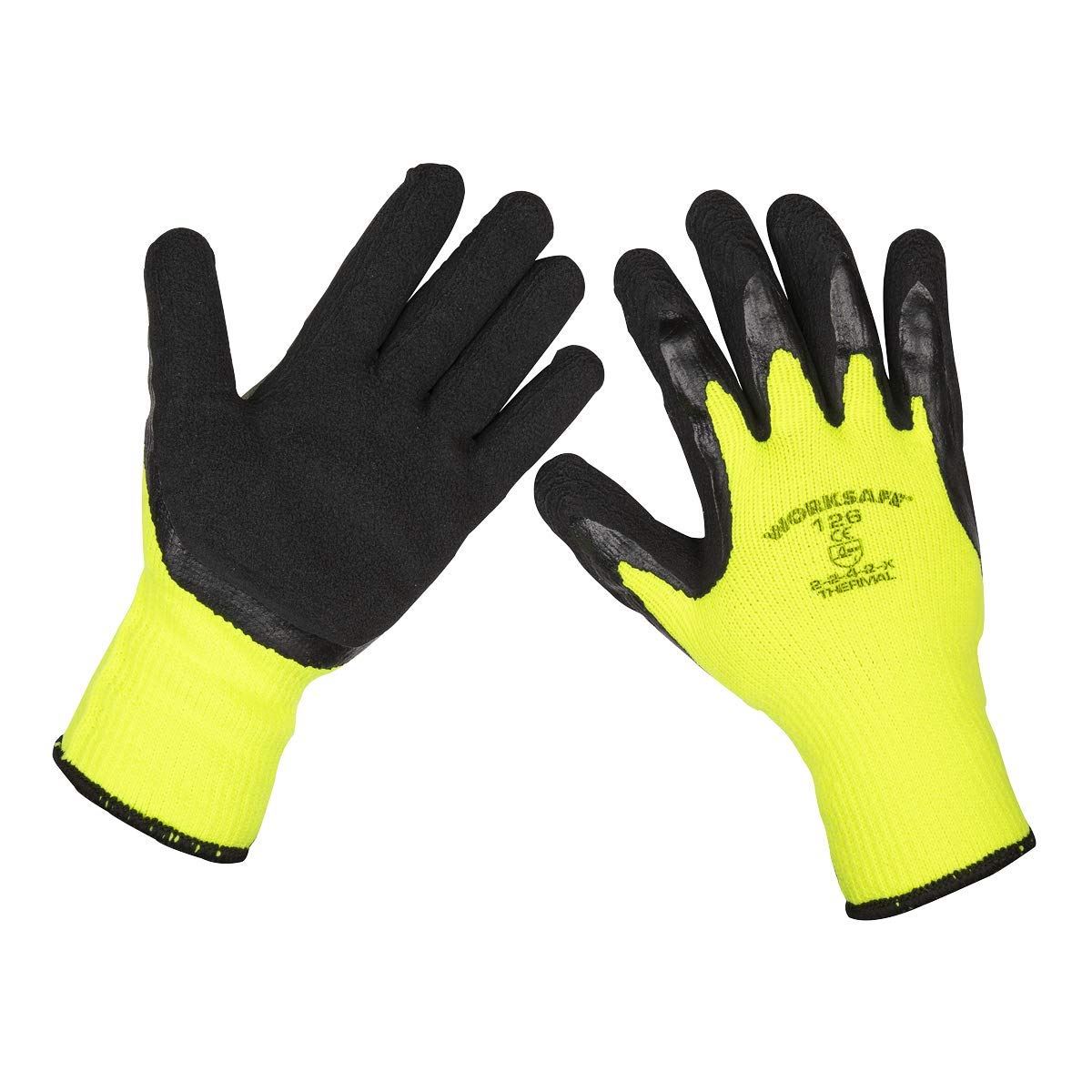 Worksafe Worksafe Thermal Super Grip Gloves, Large - Pack of 120 Pairs