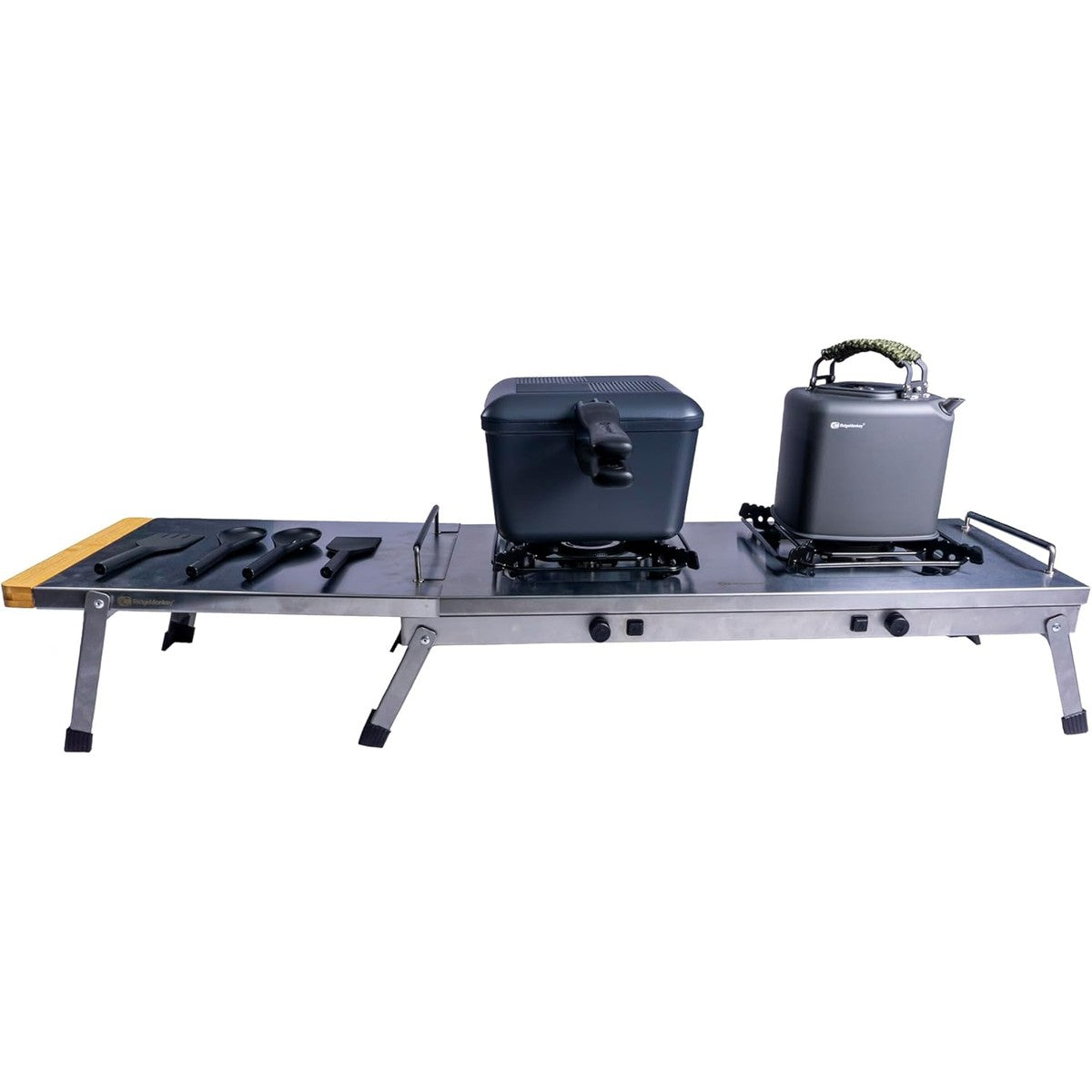 RidgeMonkey Grilla CookStation Double Hob - Camping Fishing