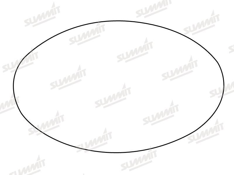Summit Stick-On Standard Mirror Glass fits BMW Mini LHS RHS
