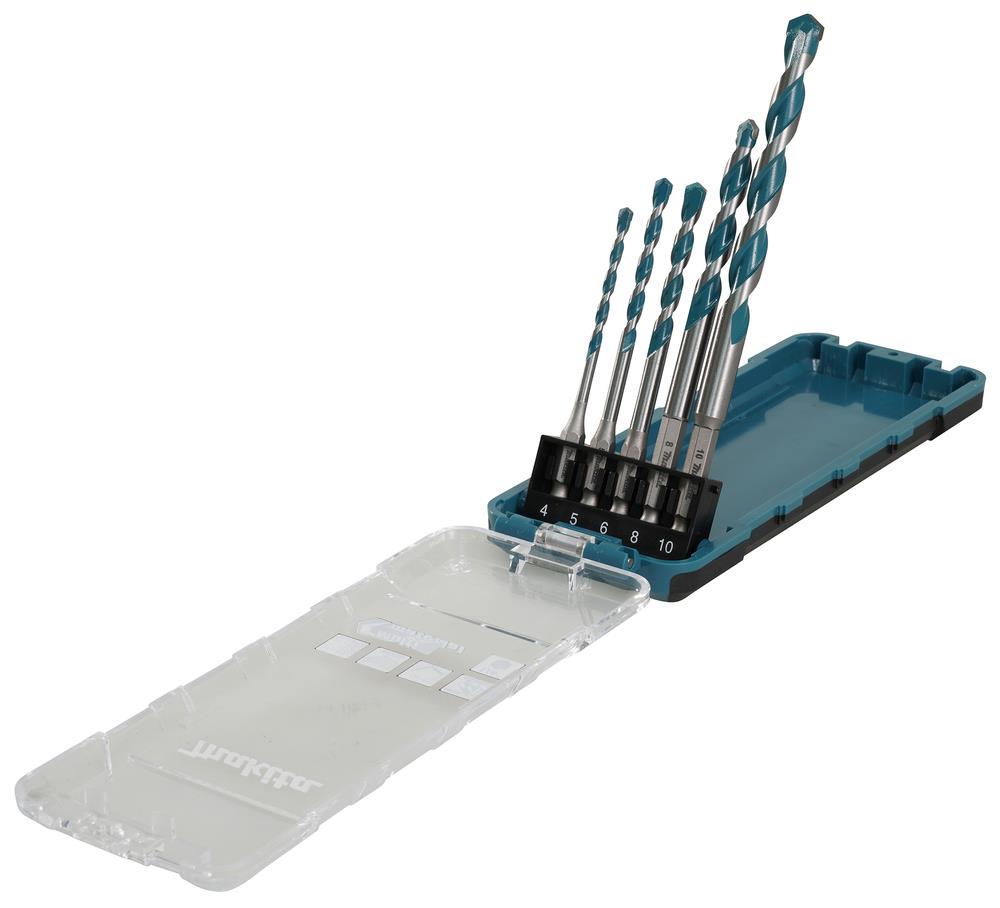 Makita 5Pc Bit Set 1/4 Hex Shank E-16732"
