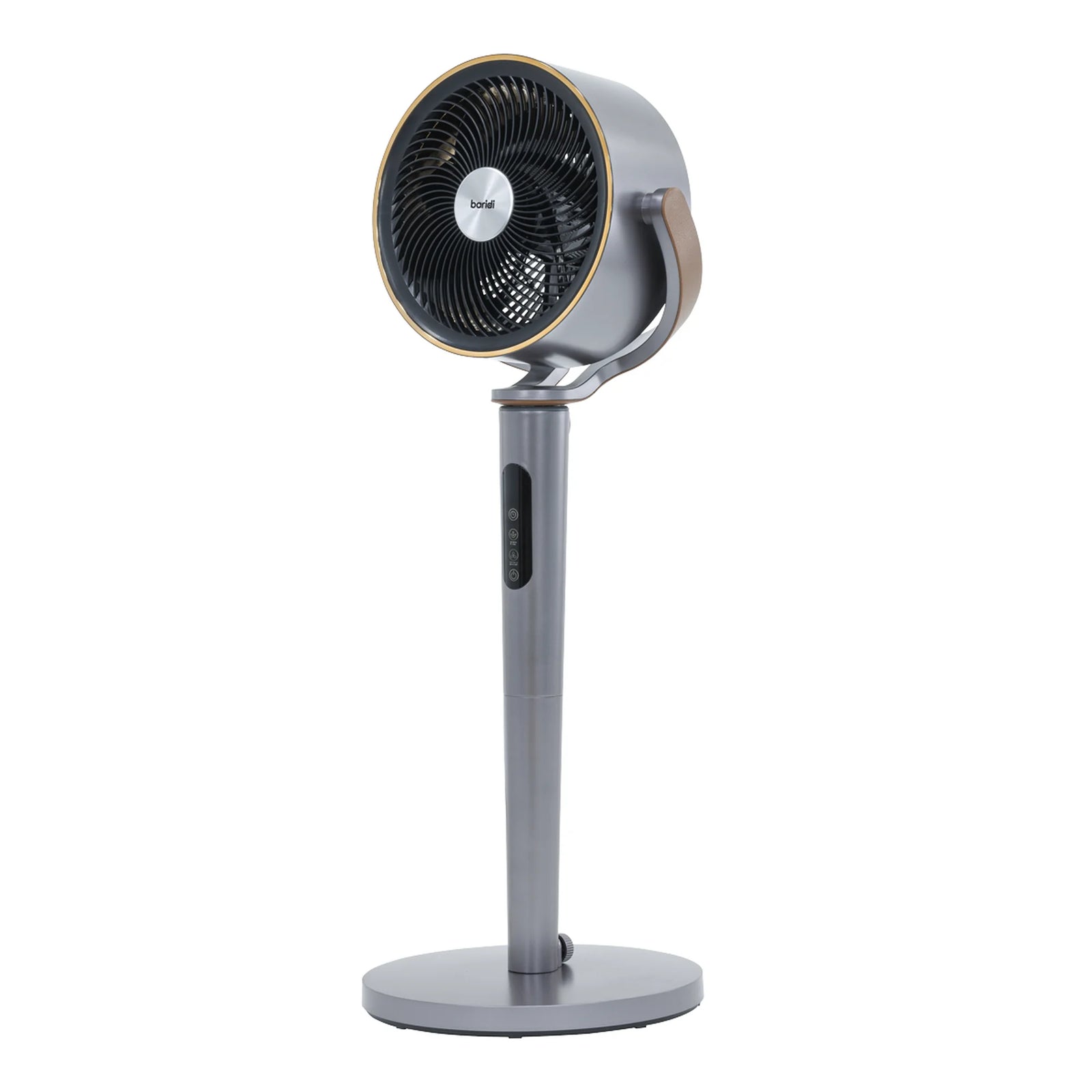 Baridi Pedestal Fan DH264 12" with Remote & Timer - Grey