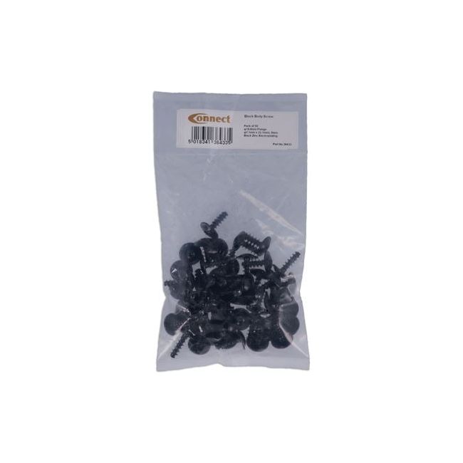 Connect Black Torx Head Body Screw  - for Audi 50pc 36433