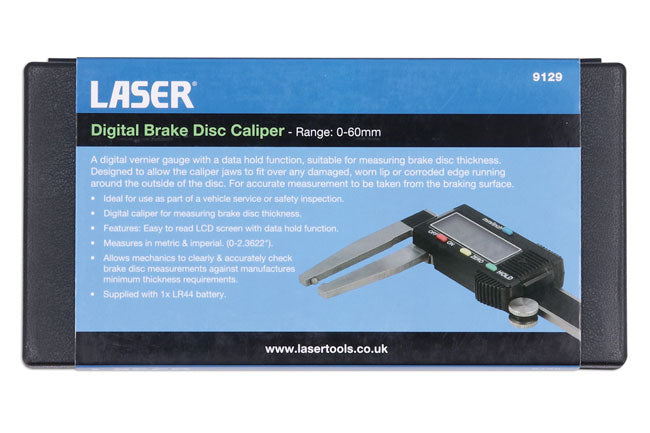 Laser Digital Brake Disc Caliper