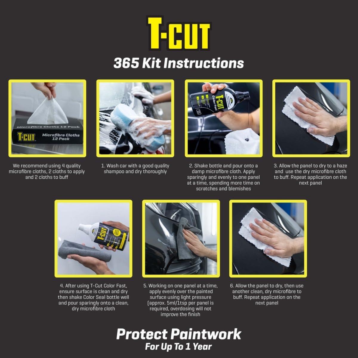 T-Cut TBK365 365 Ultimate Black Kit TBK365