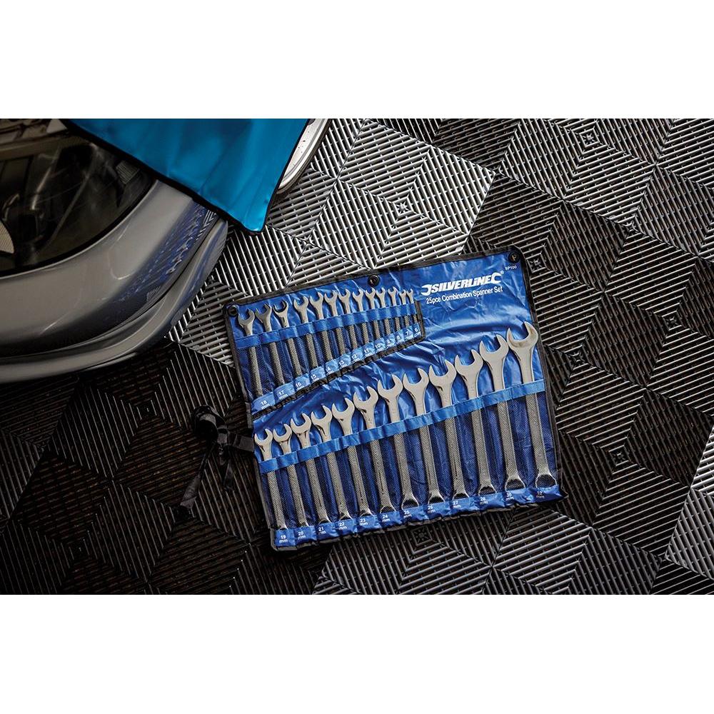 Silverline Combination Spanner Set 25pce 6 - 32mm