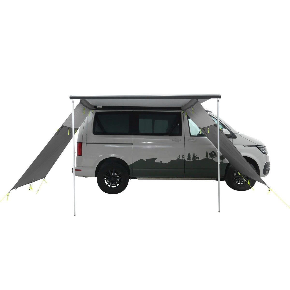 Outwell Fallcrest Side Panel Set Campervan Cassette Awning Sides