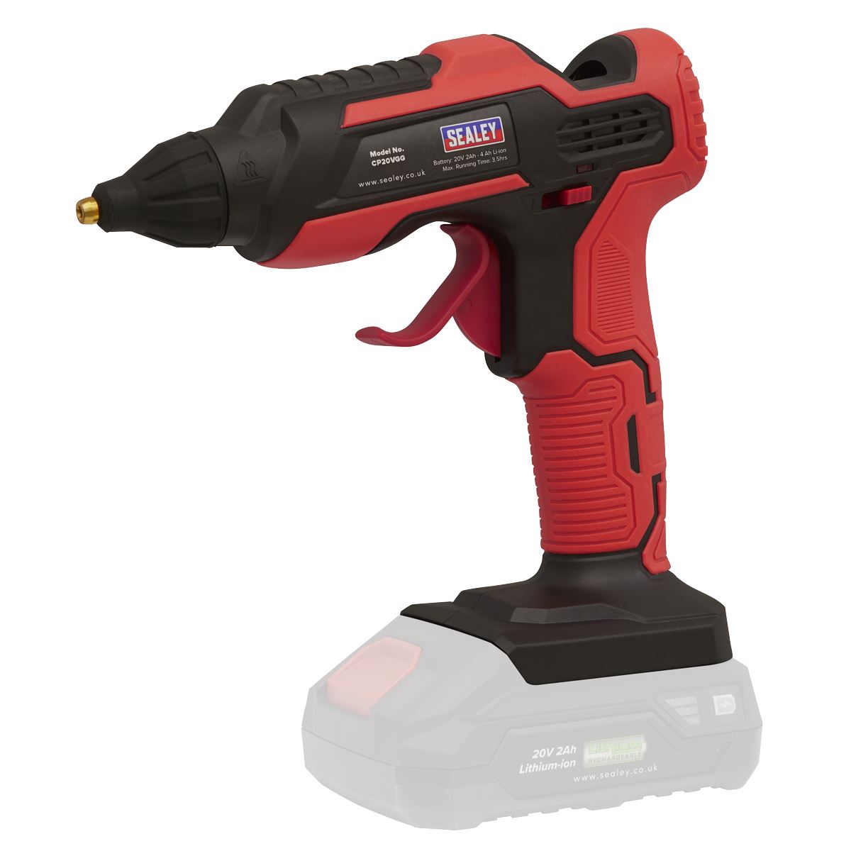 Sealey Cordless Glue Gun Kit 20V 2Ah SV20 Series CP20VGGKIT1