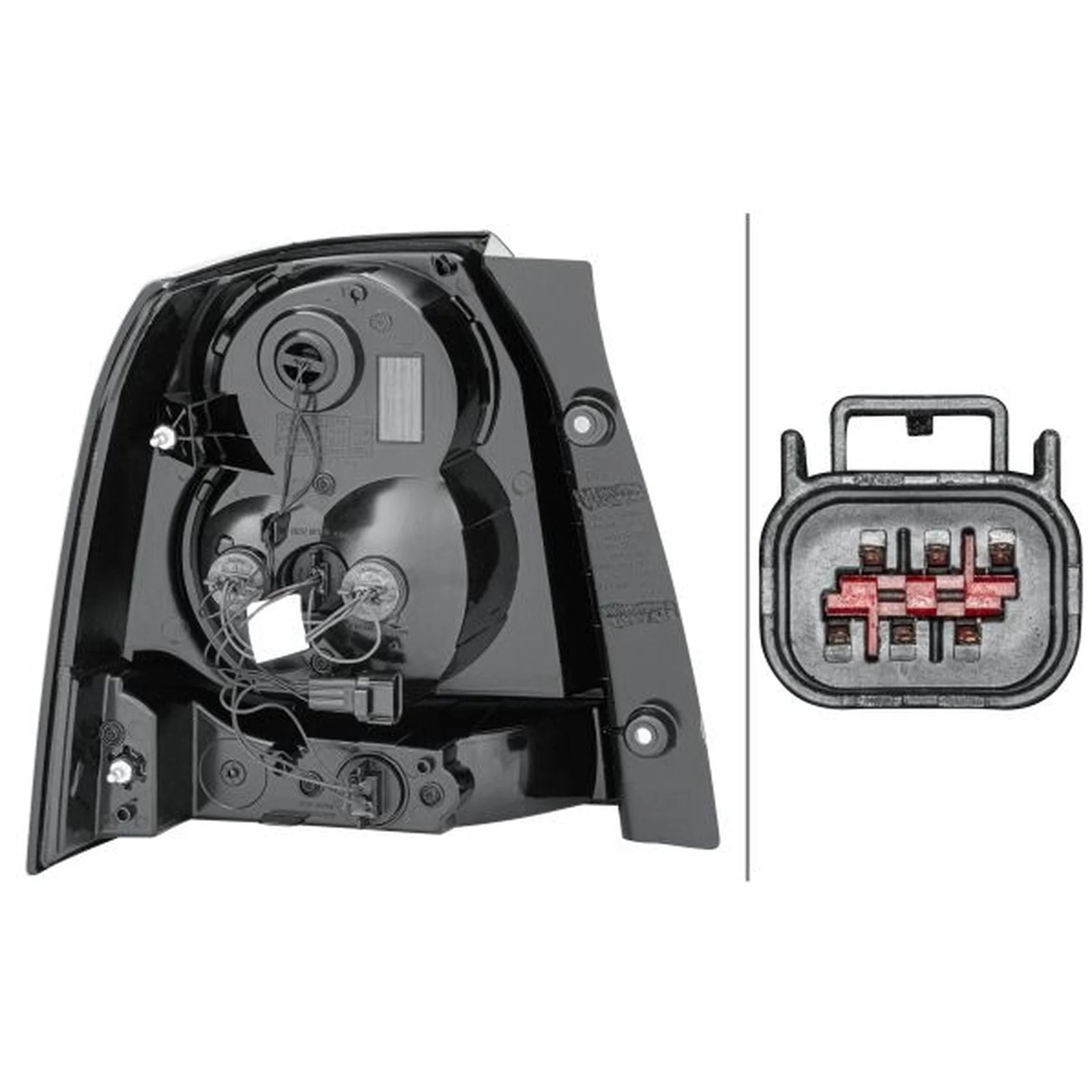 Hella Tail Light / Lamp W21W Right 2VP 354 814-021