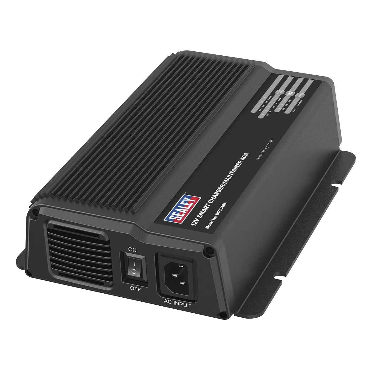Sealey 12V Battery Smart Charger/Maintainer 40A