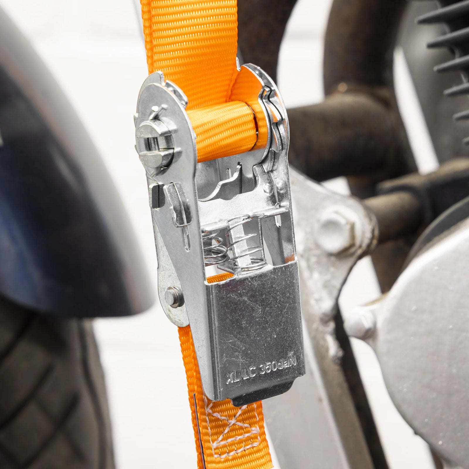 Sealey Ratchet Straps 25mm x 4m 500kg Breaking Strength - 2 Pairs