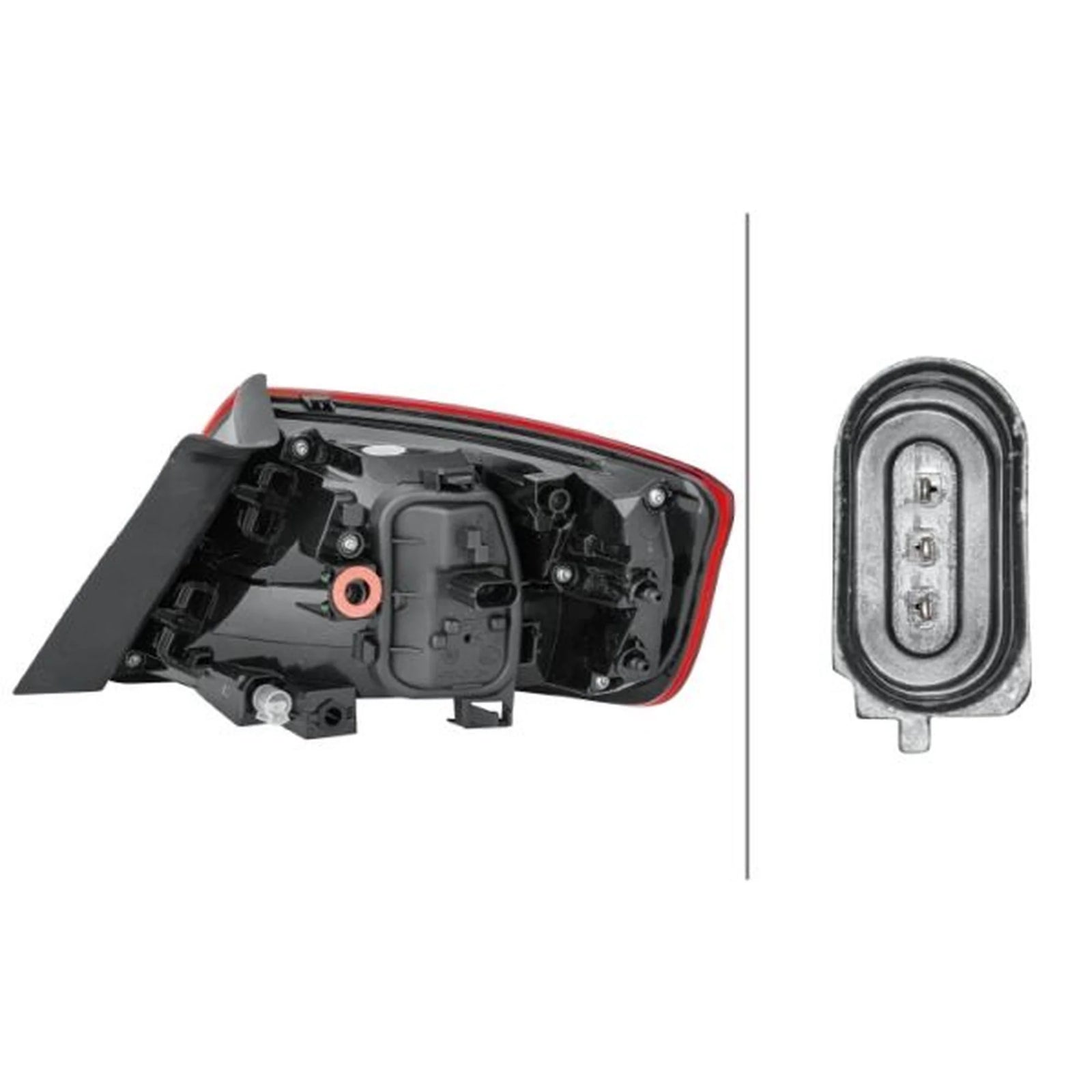 Hella Tail Light / Lamp W21W Left 2SD 012 838-031