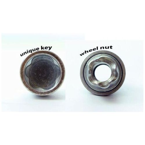 Fits Ford Fiesta Security Locking Wheel Nuts M12X1,5 Anti-Theft Bolts Fho/B