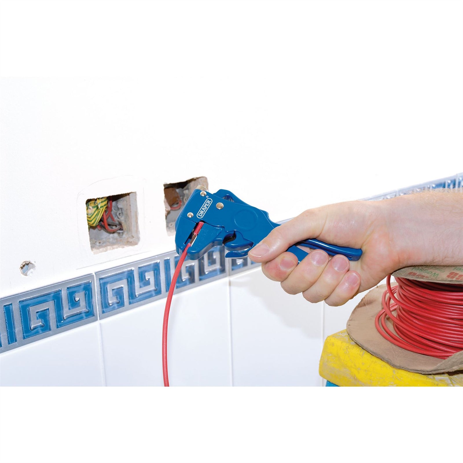 Draper Automatic Wire Stripper/Cutter, 175mm 55806